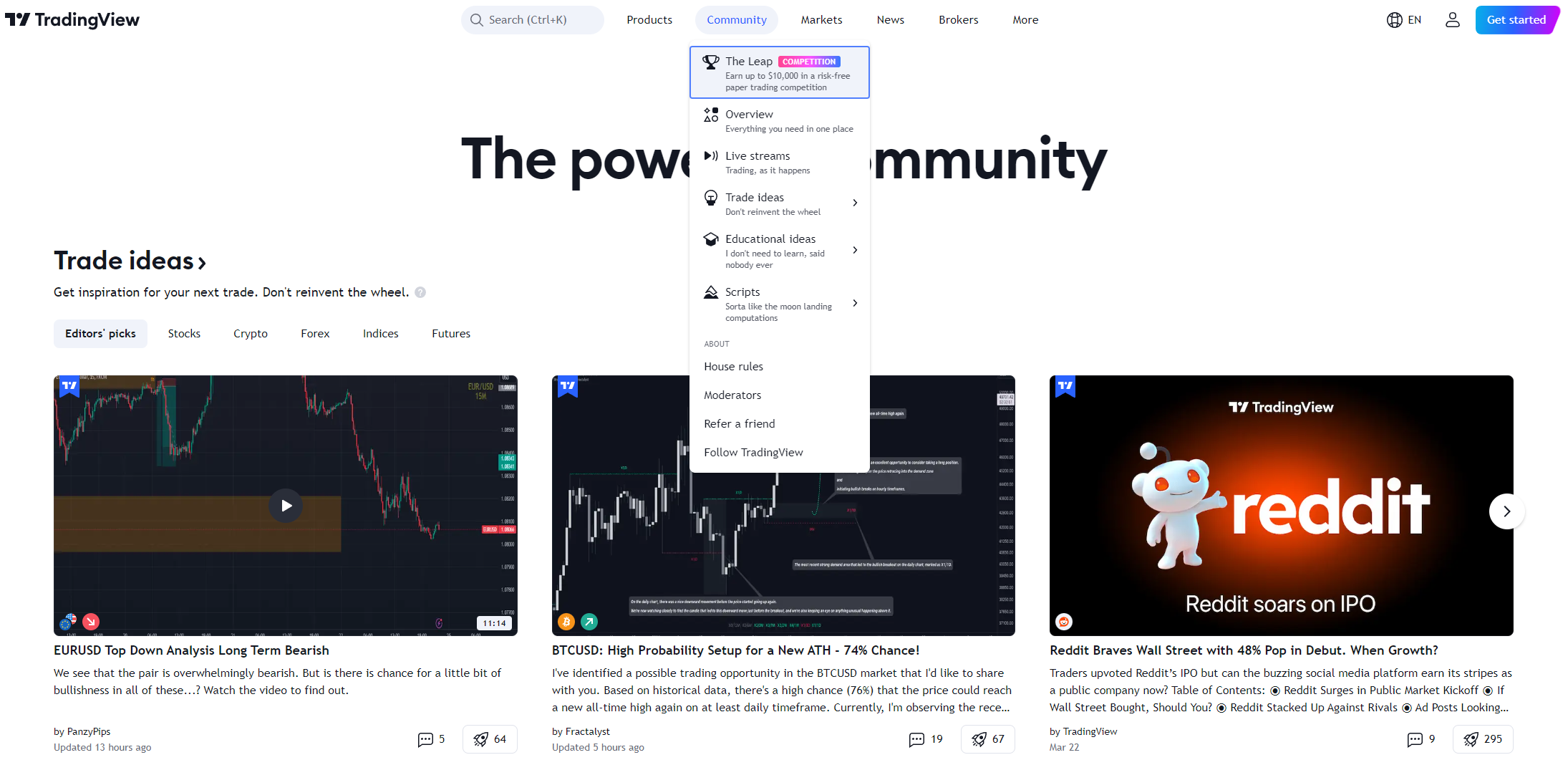 TradingView_community